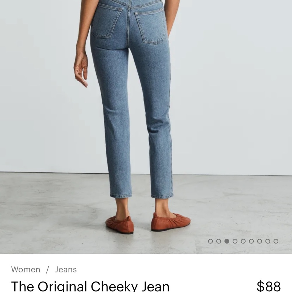 High Rise Straight Leg Jean